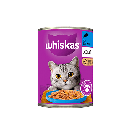 WHİSKAS KONSERVE TON BALIKLI 400GR*24